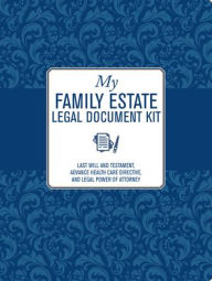 My Family Estate Legal Document Kit