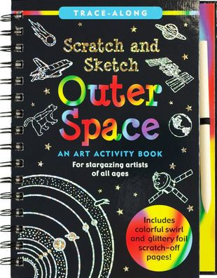 Scratch & Sketch Outer Space (Trace-Along): An Art Activity Book