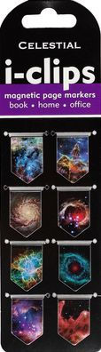 Iclip Magnetic Bookmark - Celestial