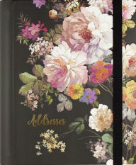 Title: Midnight Floral Large Address Book, Author: Peter Pauper Press Inc