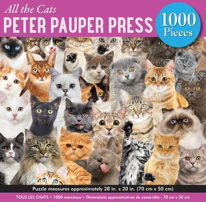 All The Cats 1000 Piece Jigsaw Puzzle