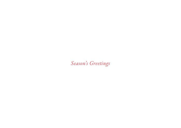 Merry Evergreens Deluxe Boxed Holiday Cards