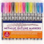 Studio Series Metallic Outline Markers (Set of 12)