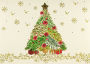 Festive Evergreen Christmas Boxed Card