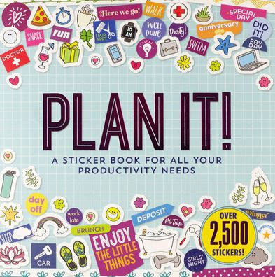 Plan It! a Sticker Book for All Your Productivity Needs