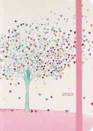 Title: 2023 Tree of Hearts Weekly Planner (16 Months, Aug 2022 to Dec 2023)