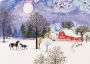 A Winter Farm Christmas Boxed Card