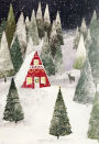Snowy Evening Christmas Boxed Card