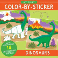 Title: Dinosaurs First Color by Sticker Book, Author: Peter Pauper Press Inc.