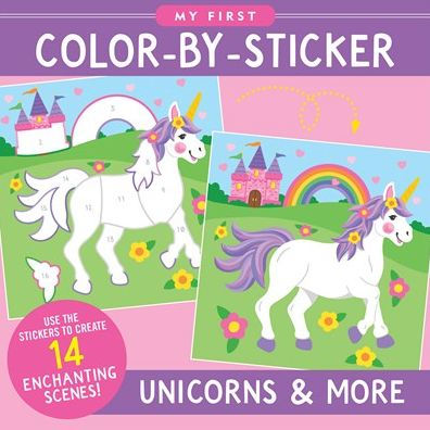Unicorns & More First Color by Sticker Book