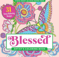 Title: Blessed Adult Coloring Book, Author: Peter Pauper Press