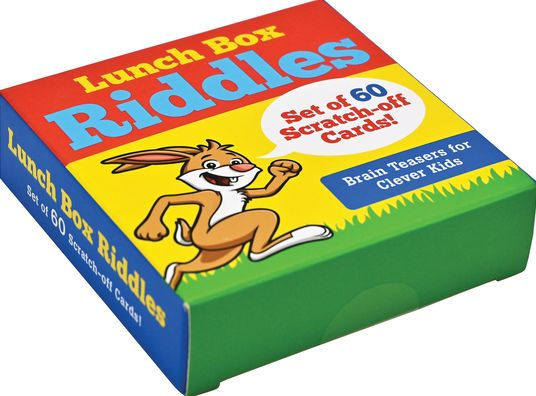 Lunch Box Riddles Scratch-Off Deck (60 cards)