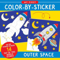 Title: Outer Space Color-by-Sticker Book, Author: T. Levy