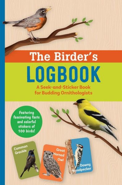 Birder's Logbook: A Seek-and-Sticker Book for Budding Ornithologists
