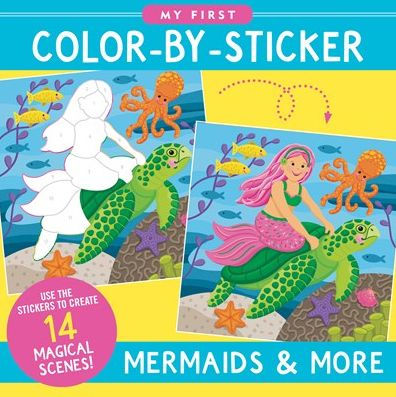 Color-by-Sticker - Mermaids & More