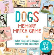 Title: Dogs Memory Match Game (Set of 72 cards), Author: Peter Pauper Press