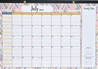 Title: 2025 Family Desk Pad and Wall Calendar (11 X 17) - (12-Month Calendar with 152 Bonus Stickers!)