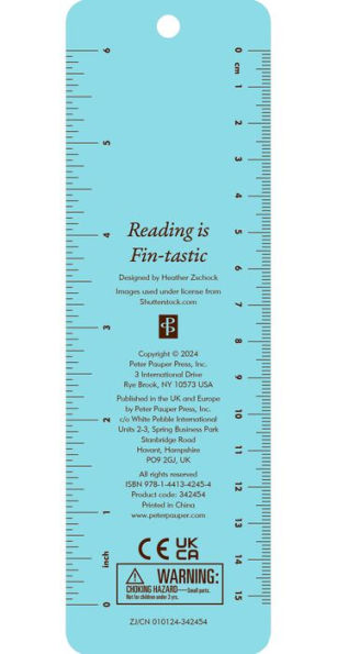 Reading is Fin-tastic Youth Bookmark