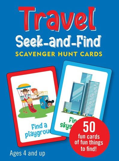 Travel Seek-and-Find Scavenger Hunt Cards