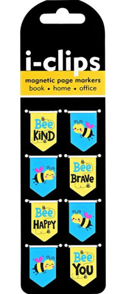 Bees i-Clips Magnetic Page Markers