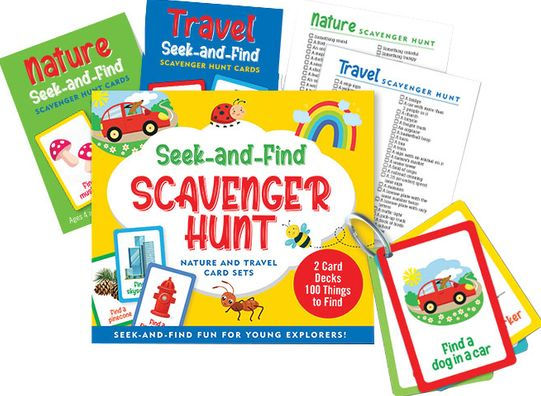 Seek-and-Find Scavenger Hunt Cards (2-deck pack)