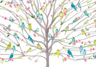 Tree of Budgies Note Cards