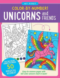 Title: Color-by-Number - Unicorns & Friends, Author: Peter Pauper Press