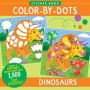 Color-By-Dots Sticker Book - Dinosaurs (Use over 1,900 dot stickers to create 9 incredible scenes)