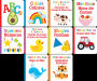 My Little Library of Bilingual Board Books - (Set of 10 English-Spanish Board Books)