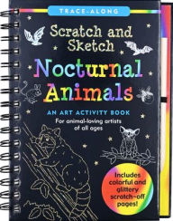 Free audio book downloads for kindle Scratch & Sketch Nocturnal Animals ePub PDF CHM by Peter Pauper Press in English 9781441344717