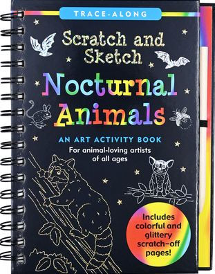 Scratch & Sketch Nocturnal Animals