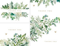 Title: Eucalyptus Premium Thank You Note Cards (20 Cards with 4 Unique Designs. 21 Self-Sealing Envelopes), Author: Peter Pauper Press