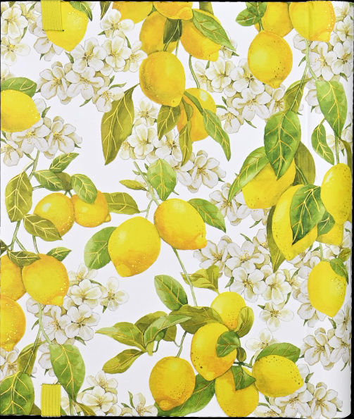 Amalfi Lemons Large Address Book
