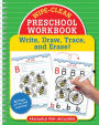 Wipe-Clean Preschool Workbook - Pre-K practice for letters, numbers, and fine motor skills: Write, Draw, Trace, and Erase!