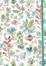 Download ebooks free online Floral Watercolor Journal (Deluxe Binding with Gold Gilded Pages) 9781441346636 in English FB2 by Peter Pauper Press