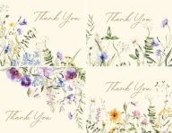 Title: Wildflowers Premium Thank You Note Cards (20 Cards with 4 Unique Designs. 21 Self-Sealing Envelopes), Author: Peter Pauper Press
