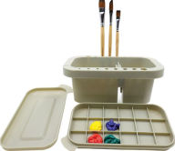 Title: Studio Series Paintbrush Holder, Cleaner, and Organizer for All Water-Based Paints, Author: Peter Pauper Press