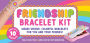 Friendship Bracelet Kit - Includes everything you need and a step-by-step illustrated guide for awesome results