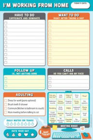 Title: Note Pad I'm Working from Home Daily Planner Pad (60 Sheets) (Note Pads), Author: Peter Pauper Press Inc