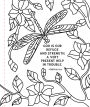 Psalms Large Print Coloring Book - Big and Simple Designs for All Ages