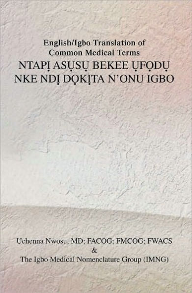 English/Igbo Translation of Common Medical Terms NTAP