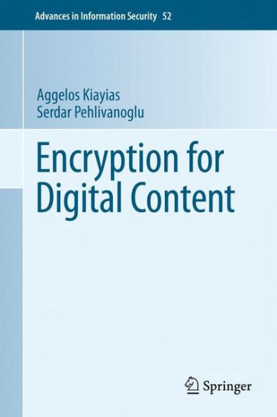 Encryption for Digital Content / Edition 1