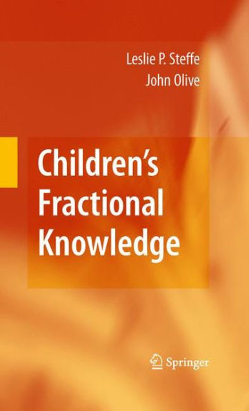 Children's Fractional Knowledge / Edition 1