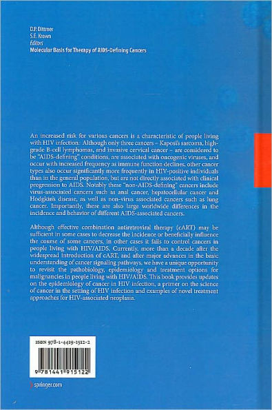 Molecular Basis for Therapy of AIDS-Defining Cancers / Edition 1