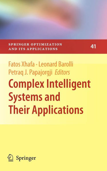 Complex Intelligent Systems and Their Applications