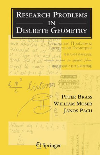 Research Problems in Discrete Geometry / Edition 1