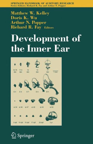 Development of the Inner Ear / Edition 1