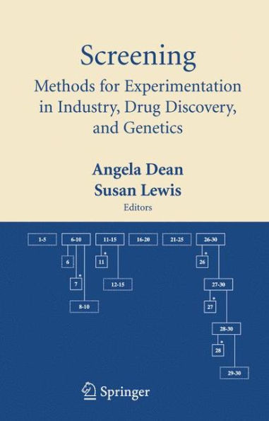 Screening: Methods for Experimentation in Industry, Drug Discovery, and Genetics / Edition 1