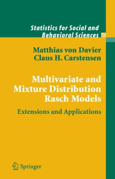 Multivariate and Mixture Distribution Rasch Models: Extensions and Applications