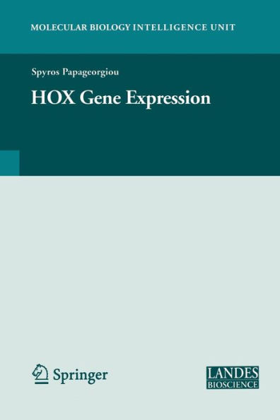 HOX Gene Expression / Edition 1